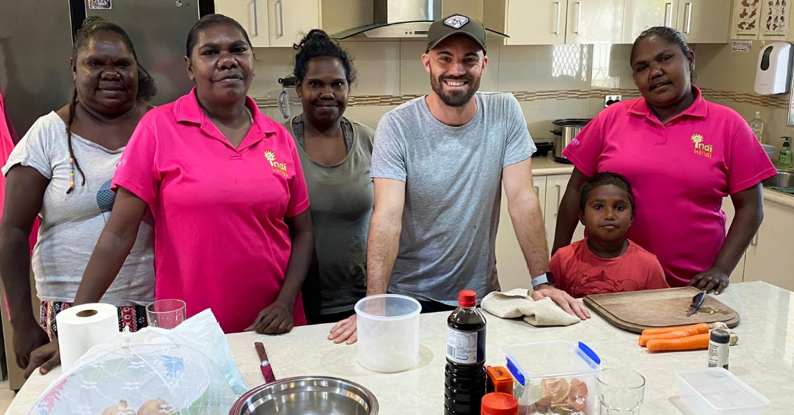 Indi Kindi nutrition lessons with Chef Simon Crowden