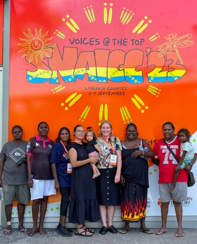 Indi Kindi at 2023 SNAICC National Conference